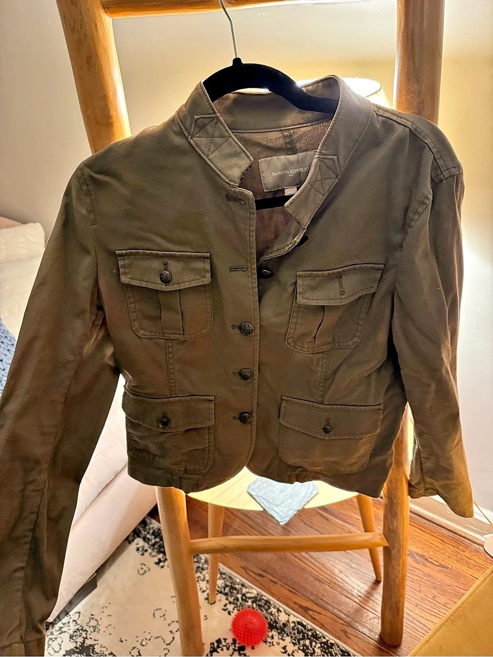 Banana Republic Women's Utility Jacket in Green